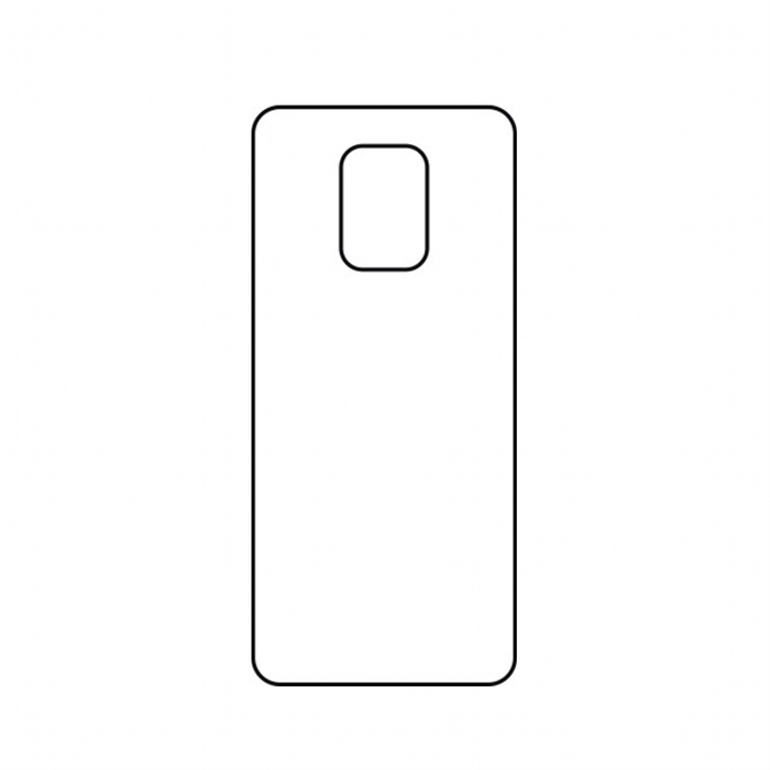 Защитная гидрогелевая пленка для Xiaomi Redmi Note 9 Pro Max на заднюю крышку