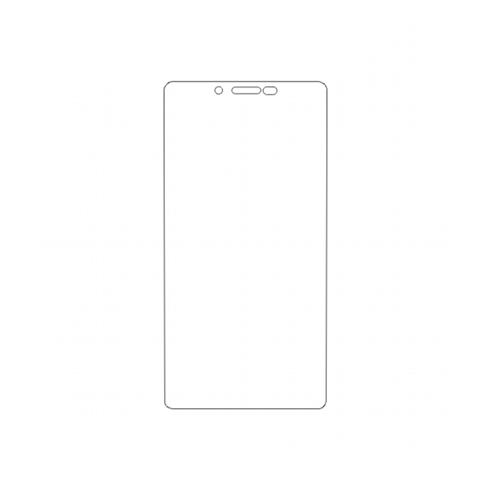 Защитная гидрогелевая пленка для Xiaomi Redmi Note на экран до скругления прозрачная