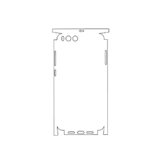 Защитная гидрогелевая пленка KST HG для Xiaomi Mi6 на заднюю крышку и боковые грани
