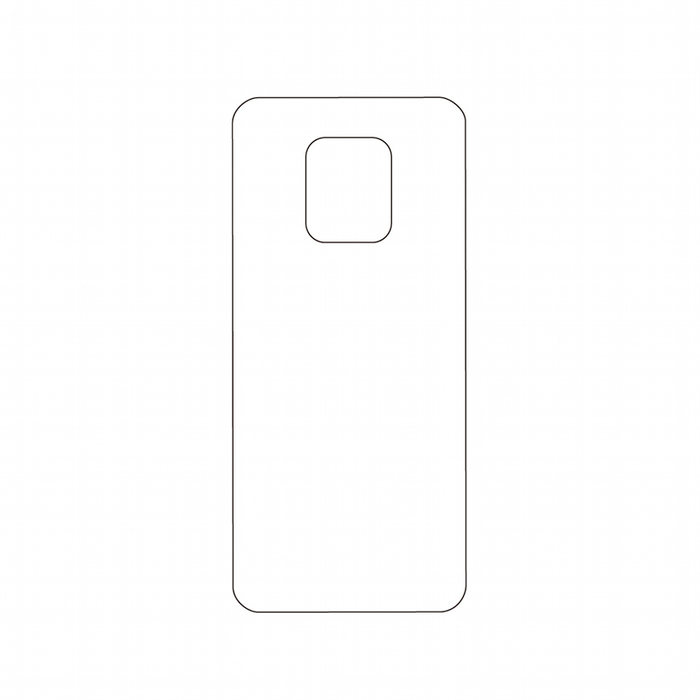 Защитная гидрогелевая пленка для Xiaomi Redmi 10X 5G на заднюю крышку