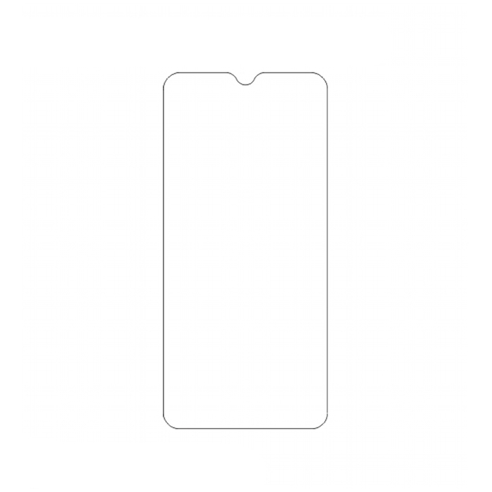 Защитная гидрогелевая пленка для Xiaomi Redmi Note 8 на экран до скругления прозрачная