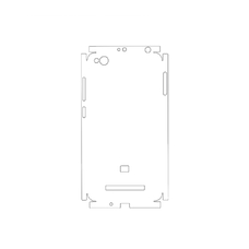 Защитная гидрогелевая пленка KST HG для Xiaomi Redmi 4A на заднюю крышку и боковые грани