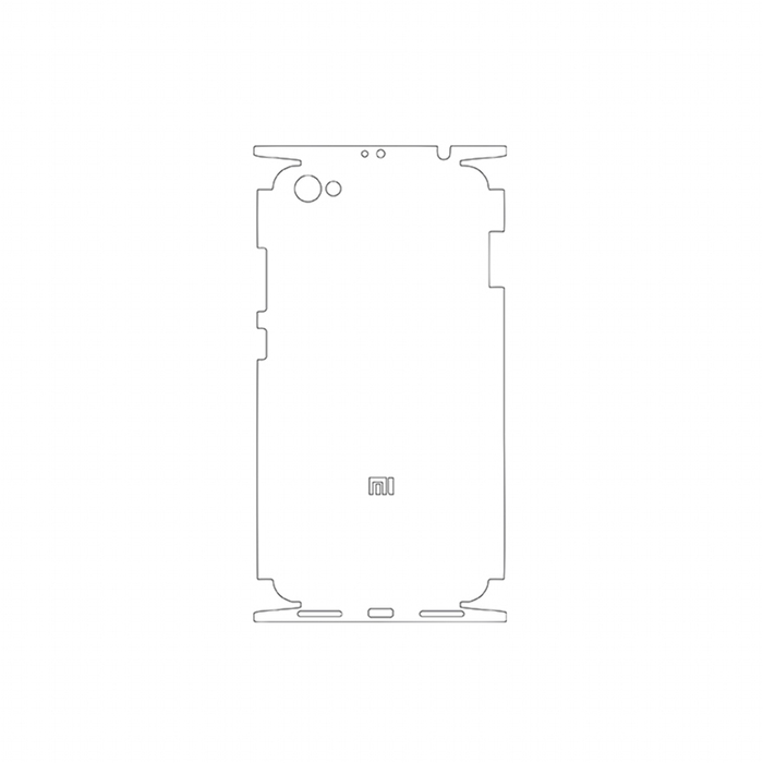 Защитная гидрогелевая пленка для Xiaomi Redmi Note 5A  на заднюю крышку и боковые грани