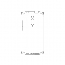 Защитная гидрогелевая пленка KST HG для Xiaomi K20 на заднюю крышку и боковые грани