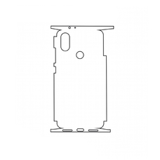Защитная гидрогелевая пленка KST HG для Xiaomi Mi 6X на заднюю крышку и боковые грани