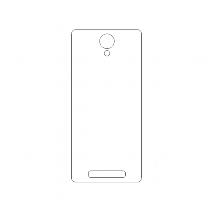 Защитная гидрогелевая пленка для Xiaomi Redmi Note 2 на заднюю крышку