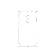 Защитная гидрогелевая пленка KST HG для Xiaomi Redmi Note 4 на заднюю крышку и боковые грани