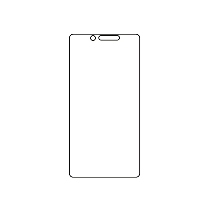 Защитная гидрогелевая пленка для Xiaomi Redmi Note на весь экран прозрачная