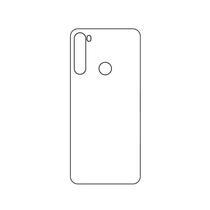 Защитная гидрогелевая пленка для Xiaomi Redmi Note 8 на заднюю крышку