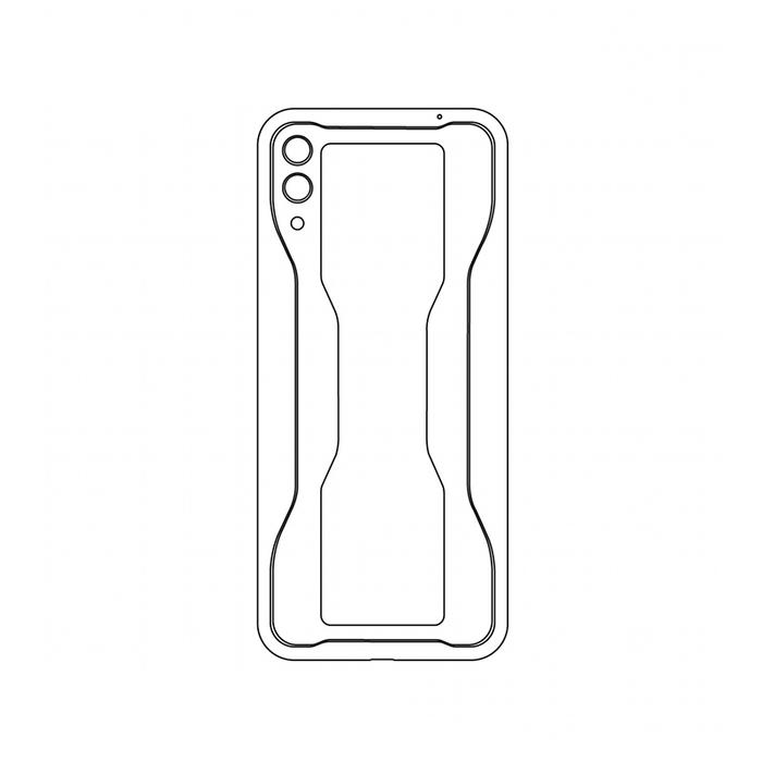Защитная гидрогелевая пленка для Xiaomi Black Shark 2 на заднюю крышку