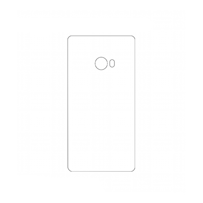 Защитная гидрогелевая пленка для Xiaomi Mi Note 2 на заднюю крышку