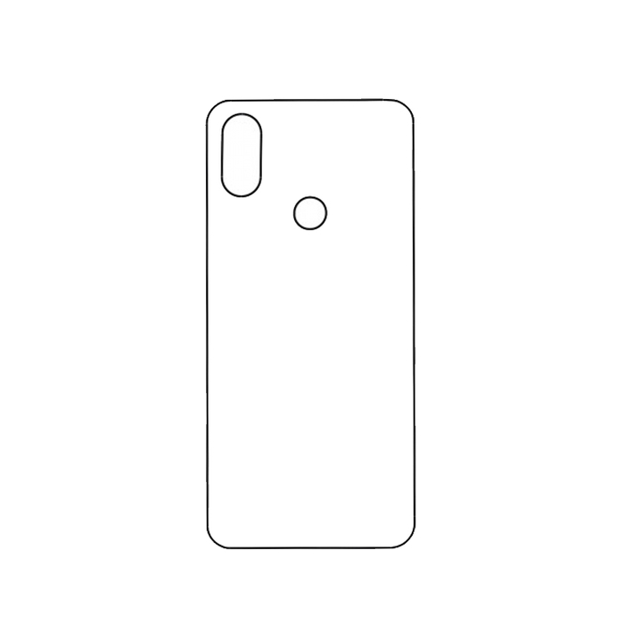 Защитная гидрогелевая пленка для Xiaomi Mi 6X на заднюю крышку