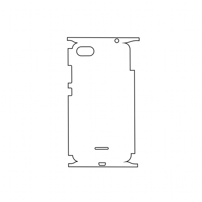 Защитная гидрогелевая пленка для Xiaomi Redmi 6A на заднюю крышку и боковые грани