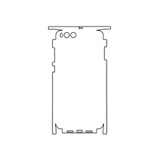 Защитная гидрогелевая пленка KST HG для Xiaomi Mi Note 3 на заднюю крышку и боковые грани