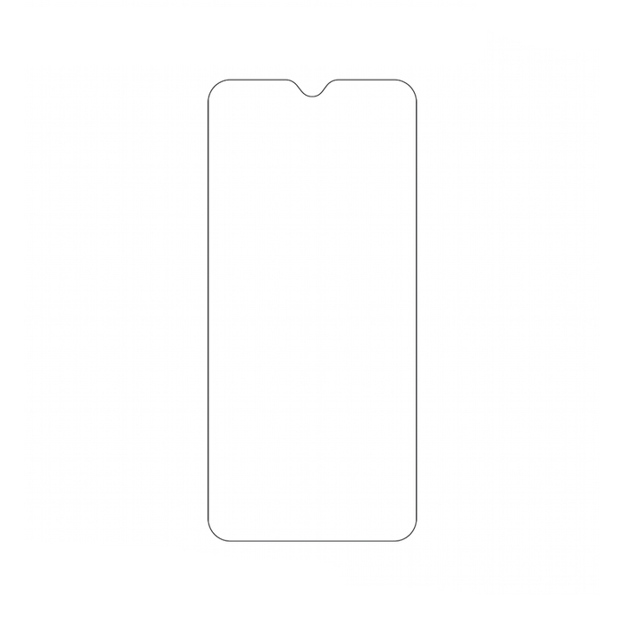 Защитная гидрогелевая пленка для Xiaomi Mi CC9e на экран до скругления прозрачная