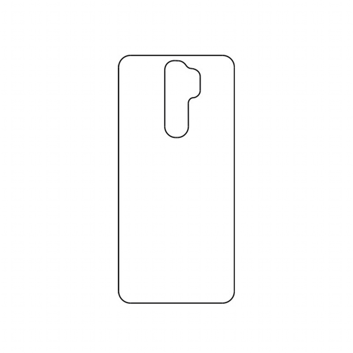 Защитная гидрогелевая пленка для Xiaomi Redmi Note 8 Pro на заднюю крышку