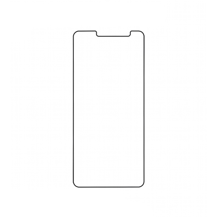 Защитная гидрогелевая пленка для Xiaomi Redmi S2 на экран до скругления прозрачная