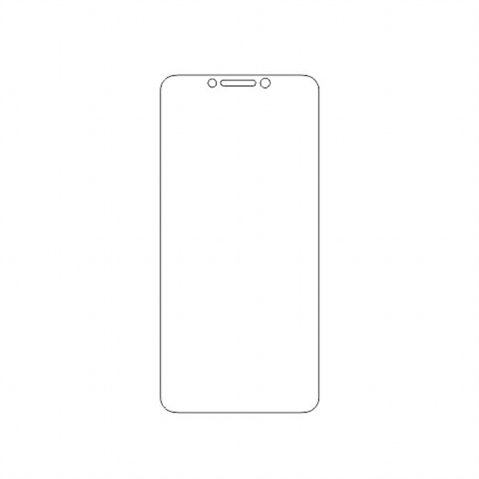 Защитная гидрогелевая пленка для Xiaomi Pocophone F1 на весь экран прозрачная