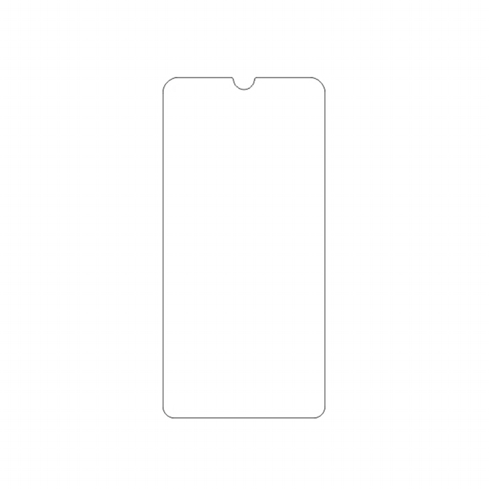 Защитная гидрогелевая пленка для Xiaomi Redmi 7 на экран до скругления прозрачная