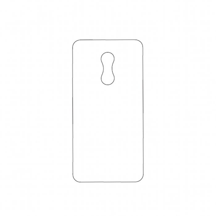 Защитная гидрогелевая пленка для Xiaomi Redmi Note 4 на заднюю крышку