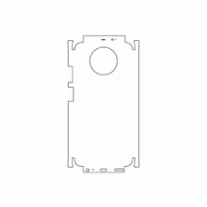 Защитная гидрогелевая пленка KST HG для Xiaomi Redmi Note 9T на заднюю крышку и боковые грани
