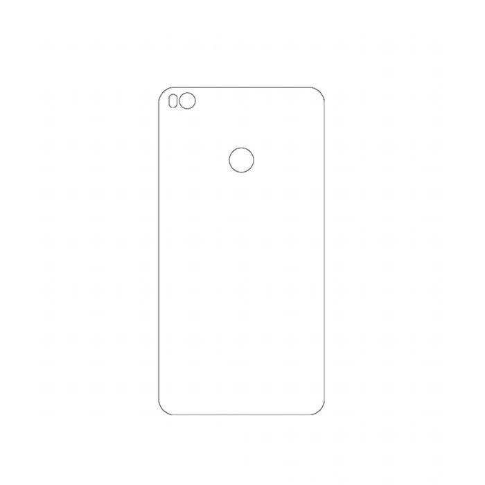 Защитная гидрогелевая пленка для Xiaomi Mi Max 2 на заднюю крышку