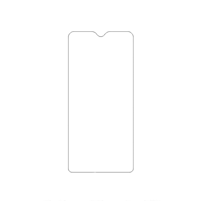 Защитная гидрогелевая пленка для Xiaomi Redmi Note 8 Pro на экран до скругления прозрачная
