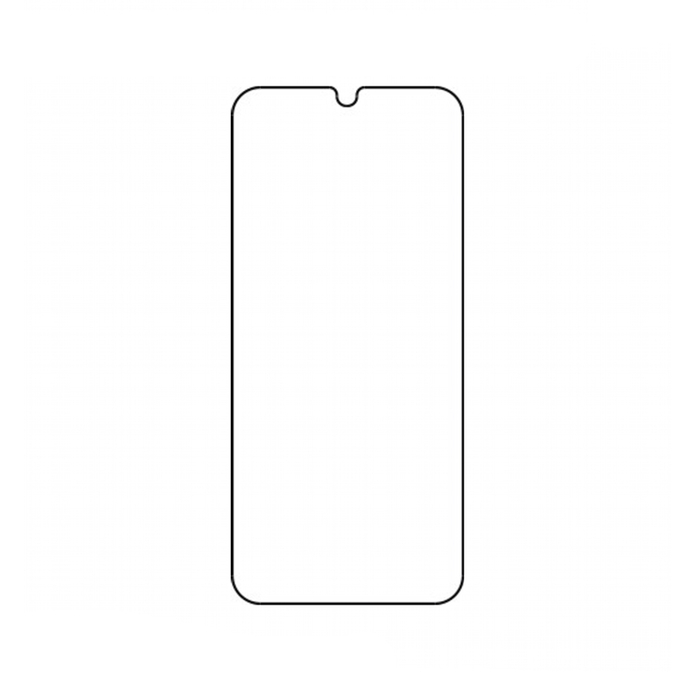 Защитная гидрогелевая пленка для Xiaomi Mi A3 на экран до скругления прозрачная