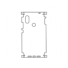 Защитная гидрогелевая пленка KST HG для Xiaomi Mi 8 SE на заднюю крышку