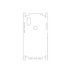 Защитная гидрогелевая пленка KST HG для Xiaomi Mi Mix 2S на заднюю крышку и боковые грани