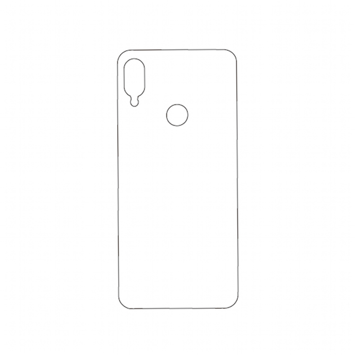 Защитная гидрогелевая пленка для Xiaomi Redmi Note 7 на заднюю крышку
