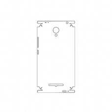 Защитная гидрогелевая пленка KST HG для Xiaomi Redmi Note 2 на заднюю крышку и боковые грани