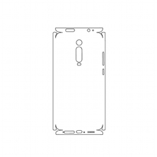 Защитная гидрогелевая пленка KST HG для Xiaomi Redmi 9T на заднюю крышку и боковые грани