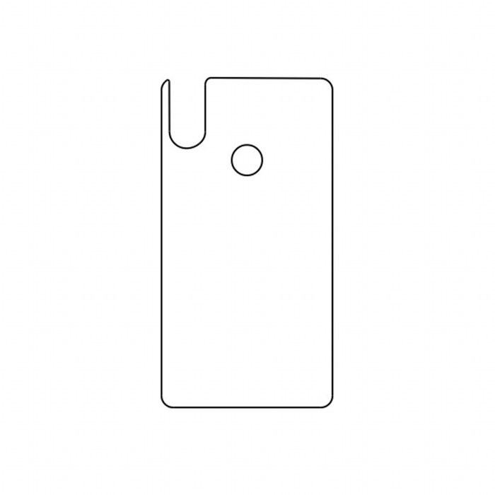 Защитная гидрогелевая пленка для Xiaomi Redmi Note 6 на заднюю крышку