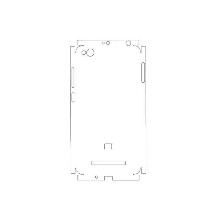 Защитная гидрогелевая пленка для Xiaomi Redmi 4A на заднюю крышку и боковые грани