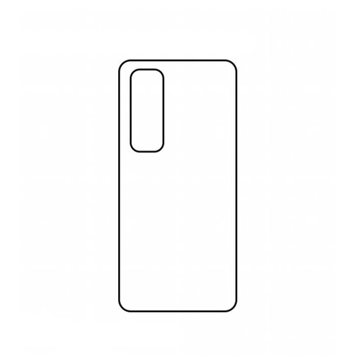 Защитная гидрогелевая пленка для Xiaomi Mi Note 10 Lite на заднюю крышку