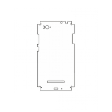 Защитная гидрогелевая пленка KST HG для Xiaomi Mi 4С на заднюю крышку и боковые грани