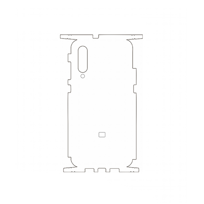 Защитная гидрогелевая пленка для Xiaomi Mi9 на заднюю крышку и боковые грани
