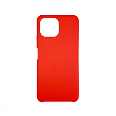 Soft-touch бампер KST Silicone Cover для Xiaomi Mi 11 Lite красный