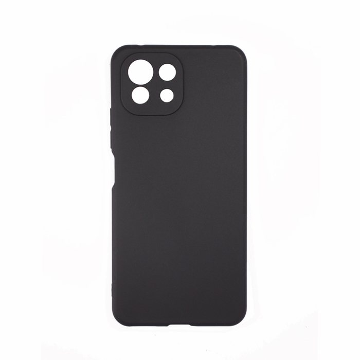 Силиконовый чехол KST Safe Camera для Xiaomi Mi 11 Lite черный матовый