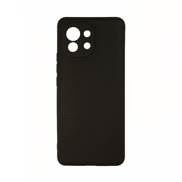 Силиконовый чехол KST Safe Camera для Xiaomi Mi 11 черный матовый