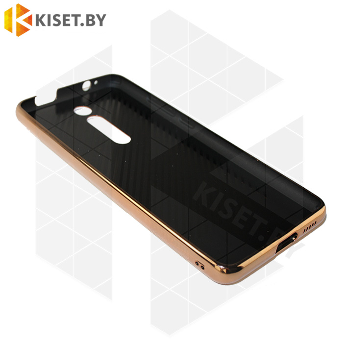 Чехол-бампер Aurora Glass для Xiaomi K20 / K20 Pro / Mi 9T розовый