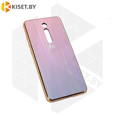 Чехол-бампер Aurora Glass для Xiaomi K20 / K20 Pro / Mi 9T розовый