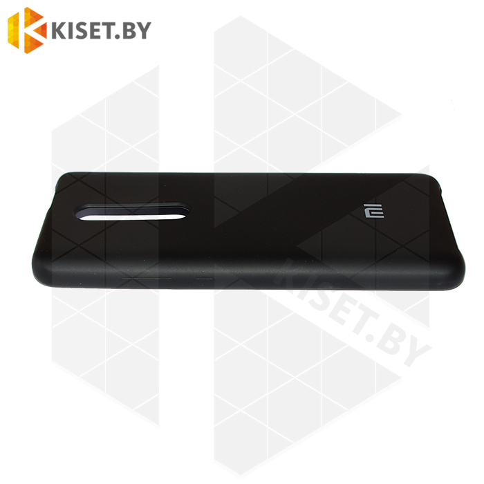 Soft-touch бампер Silicone Cover для Xiaomi K20 / K20 Pro / Mi 9T черный