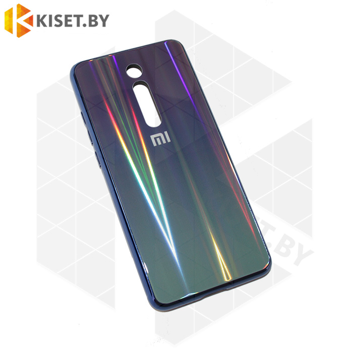 Чехол-бампер Aurora Glass для Xiaomi K20 / K20 Pro / Mi 9T синий