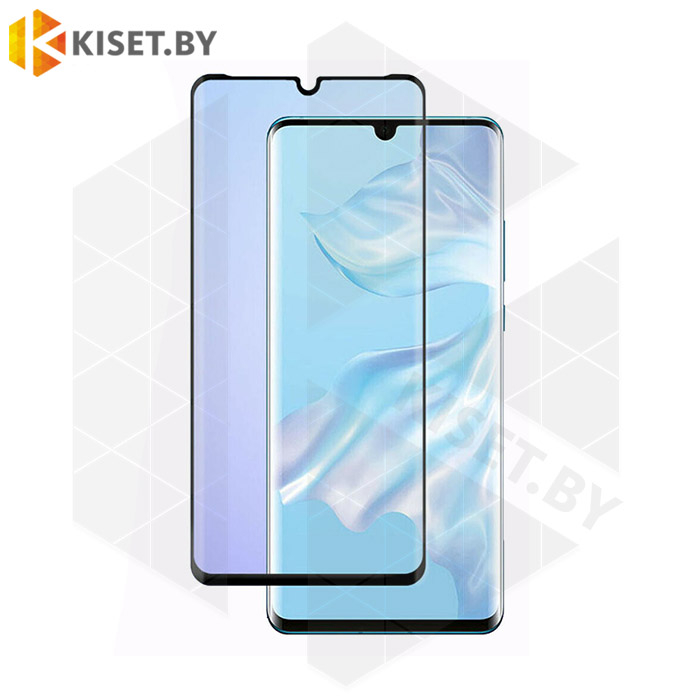 Защитное стекло полной проклейки Full glue для Huawei Nova 5 черное