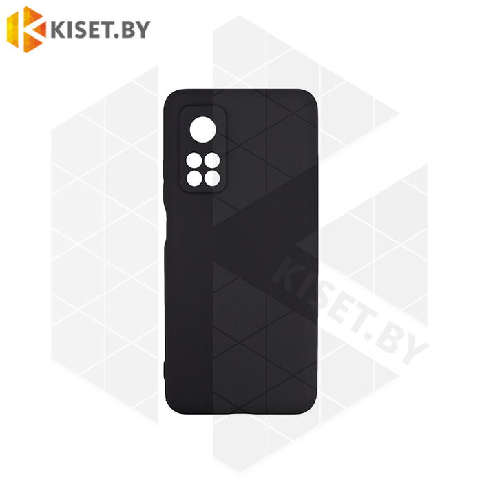 Силиконовый чехол KST Safe Camera для Xiaomi Mi 10T / Mi 10T Pro черный