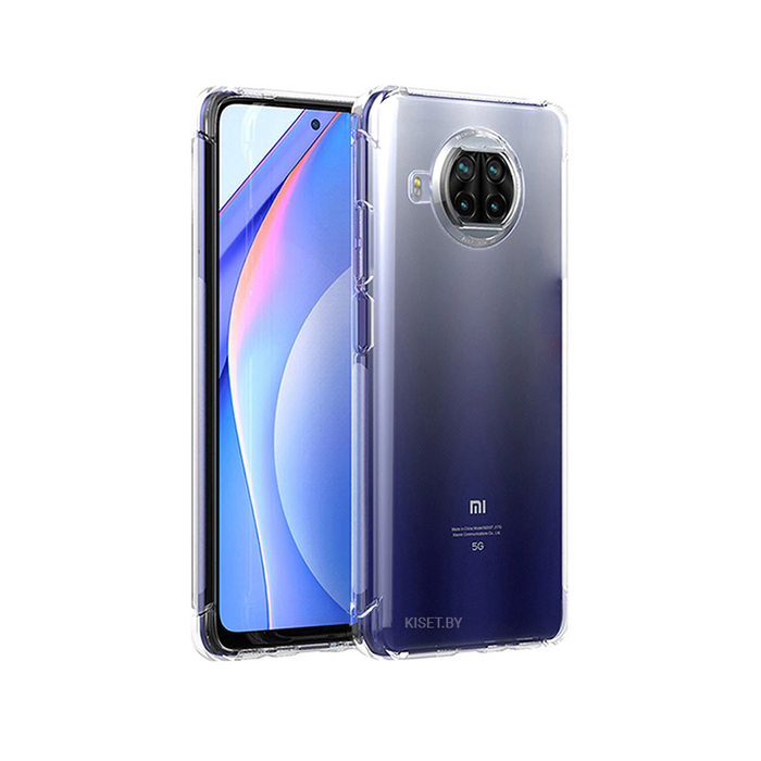 Силиконовый чехол Ultra Thin TPU для Xiaomi Mi 10T Lite прозрачный