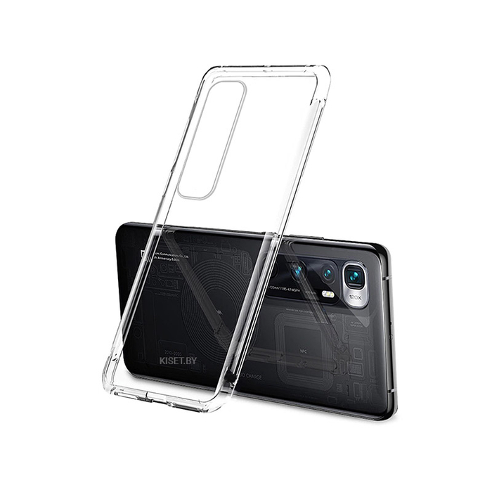 Силиконовый чехол Ultra Thin TPU для Xiaomi Mi 10 Ultra прозрачный