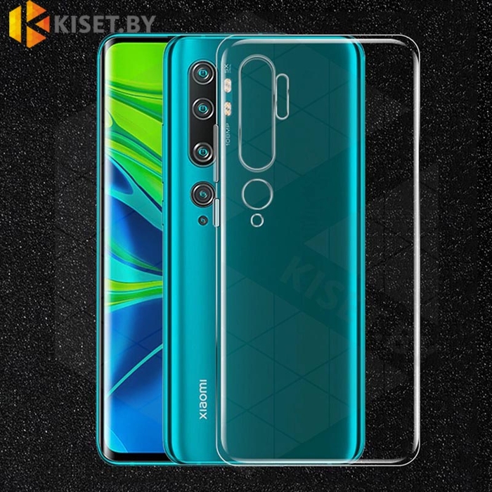 Силиконовый чехол Ultra Thin TPU для Xiaomi Mi 10 / Mi 10 Pro прозрачный